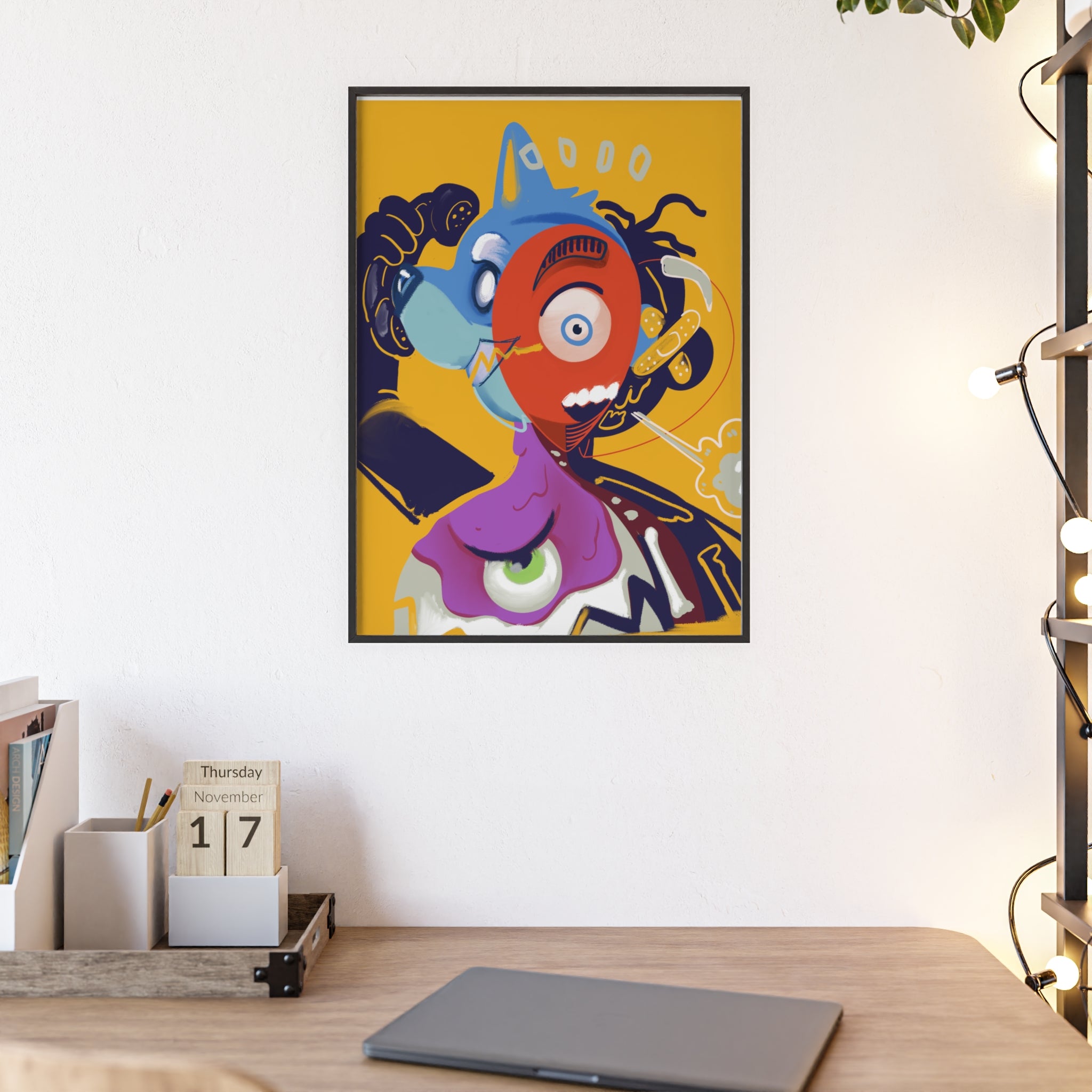 Shadow Talk – Framed Poster