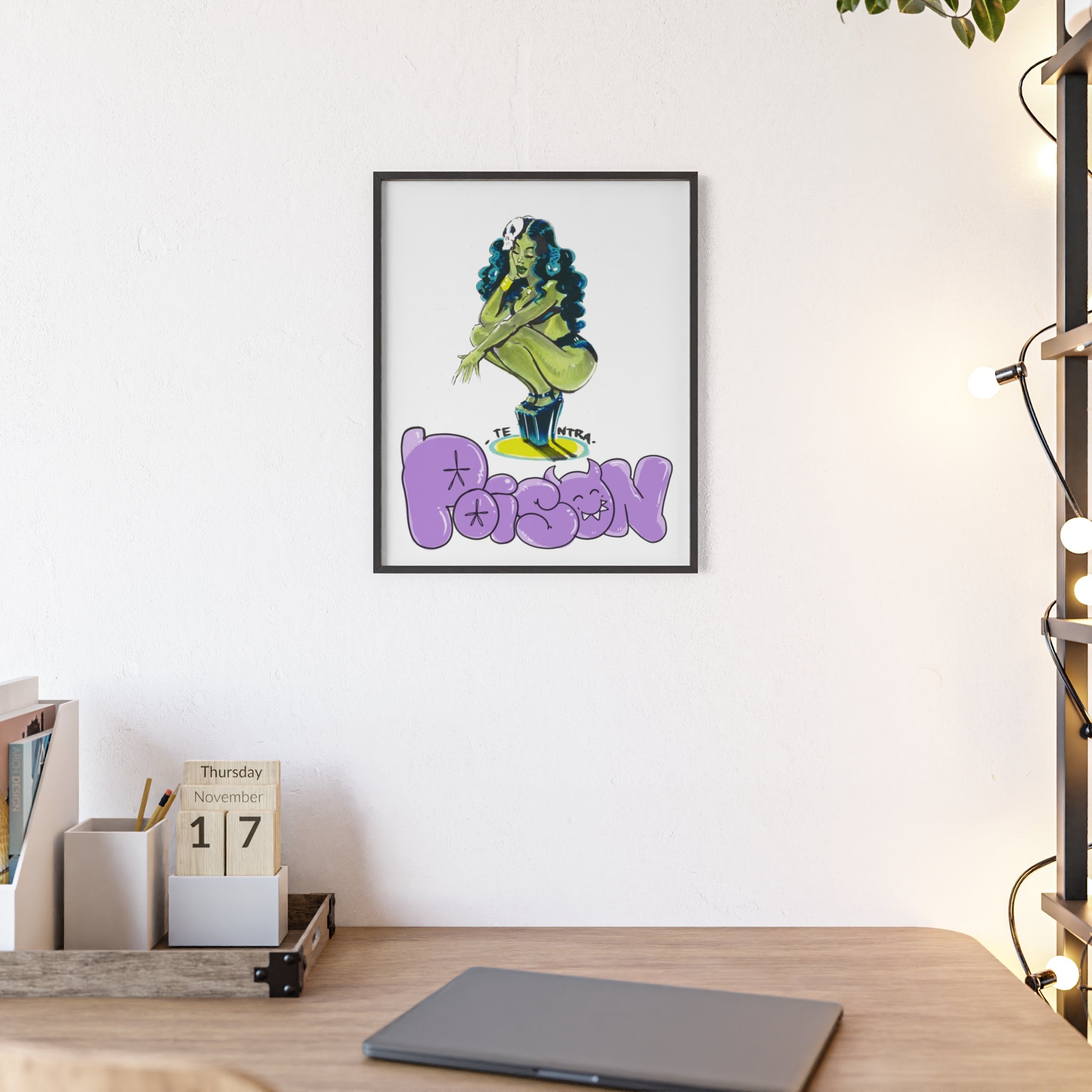 Poison – Framed Poster