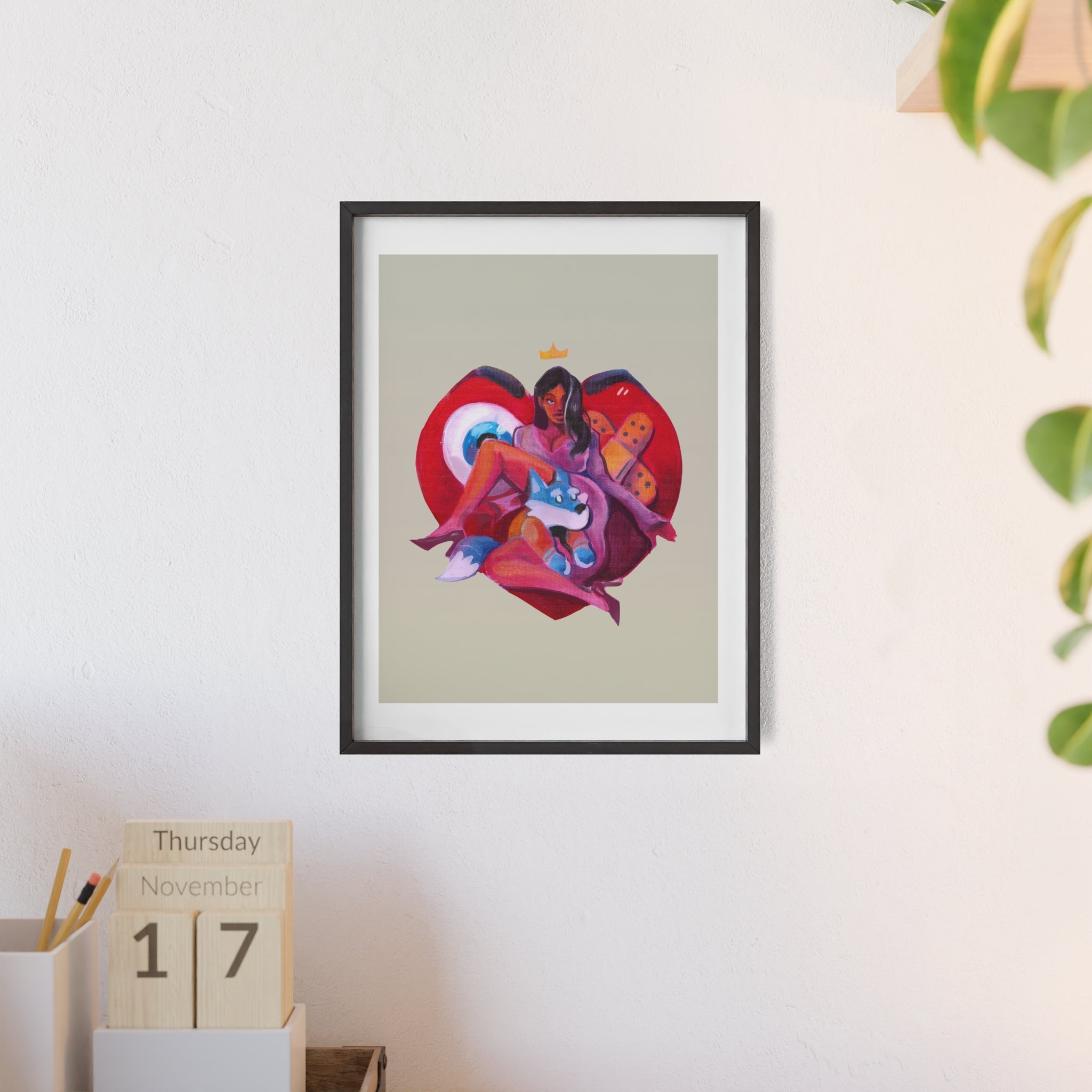 Work of Art – Framed Poster