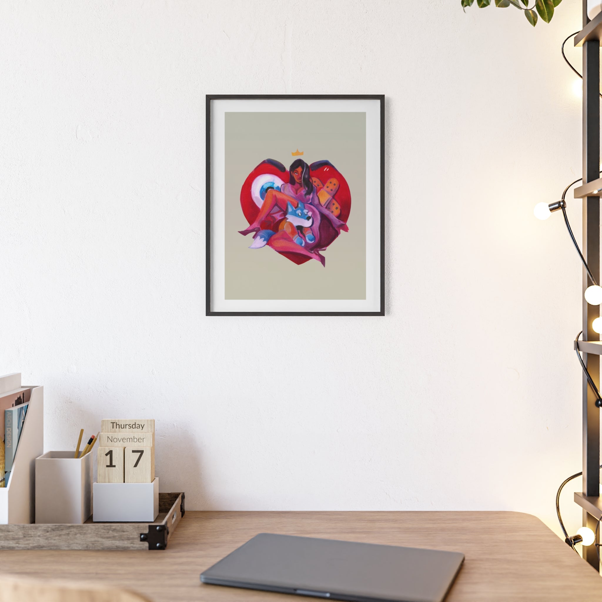 Work of Art – Framed Poster