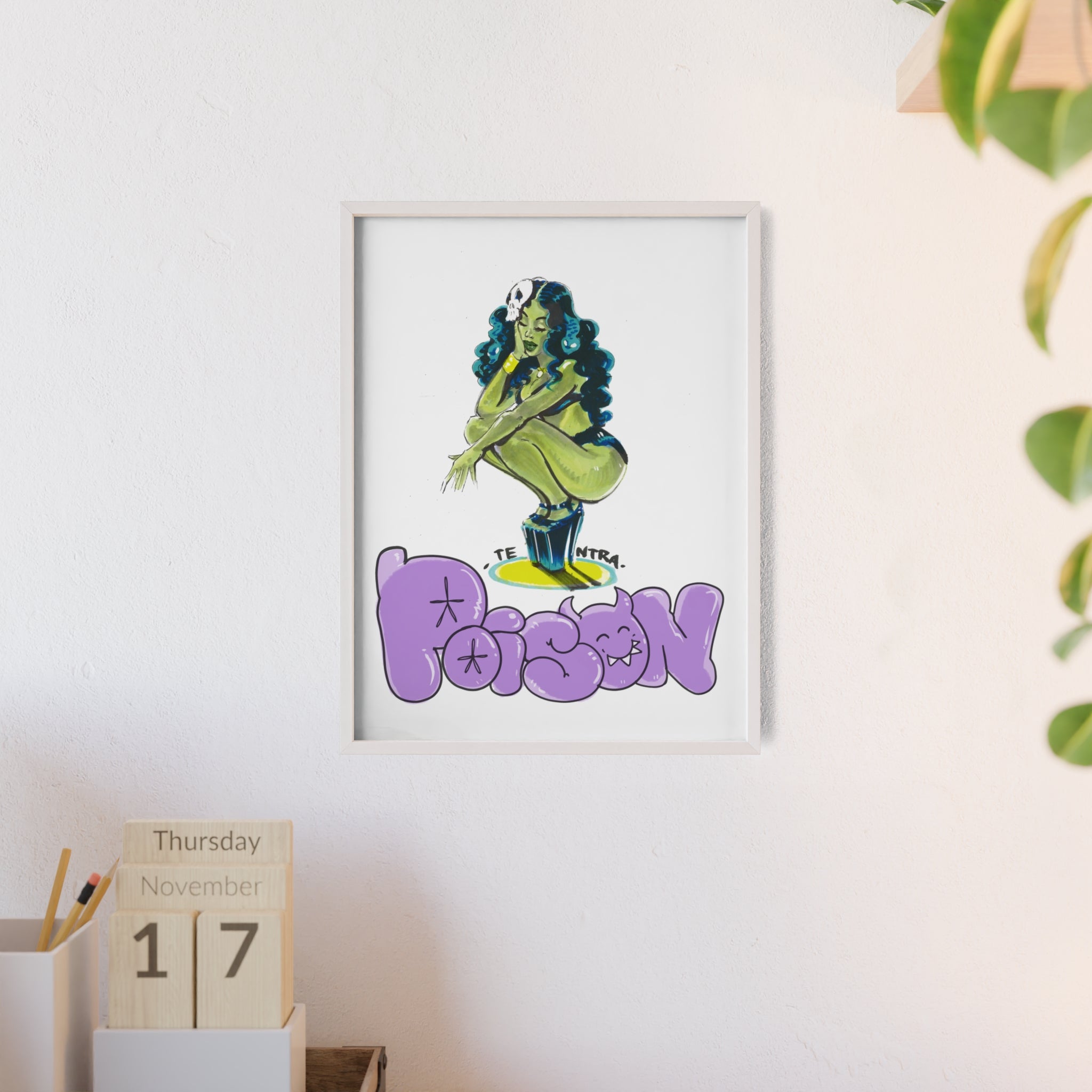 Poison – Framed Poster