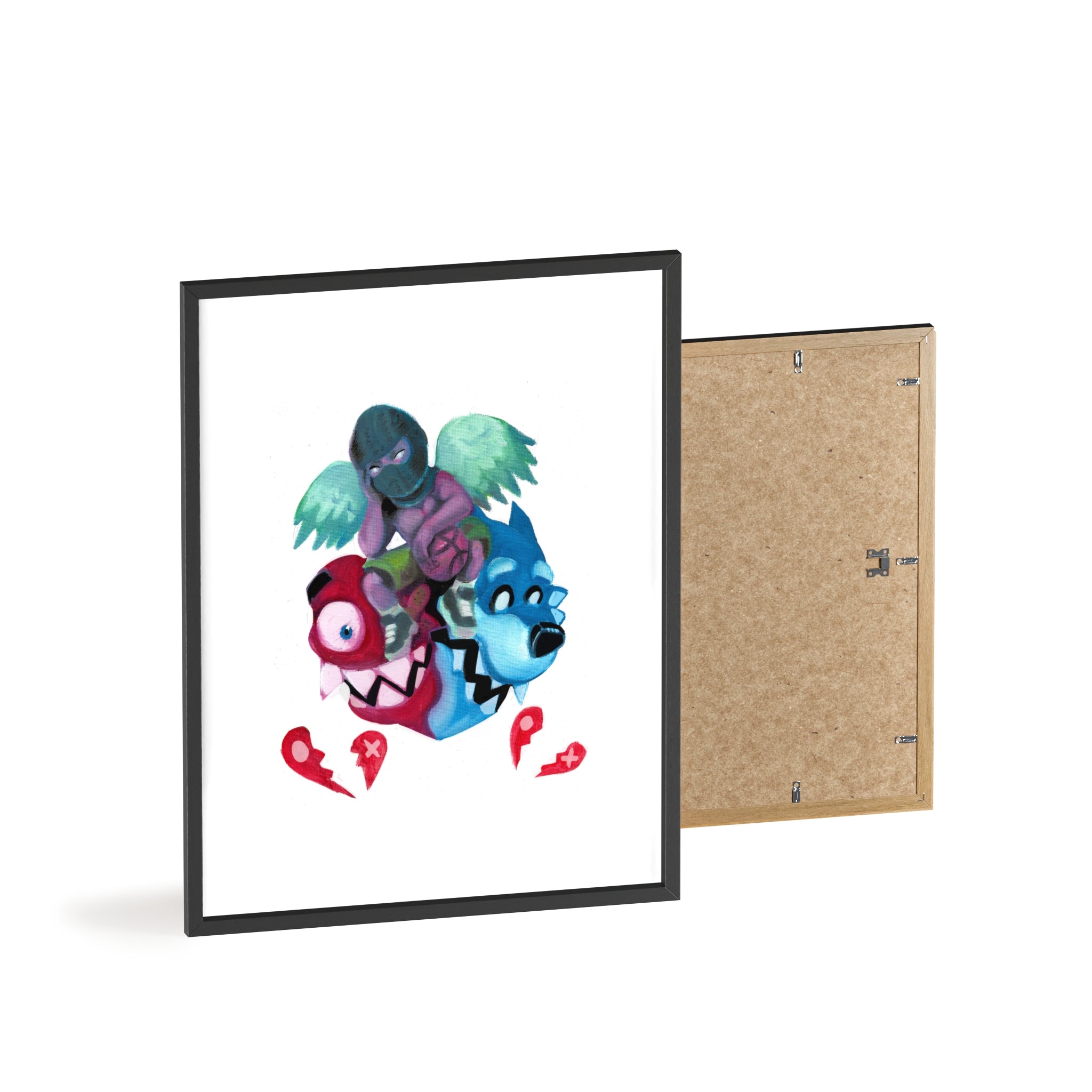 Cupid Portrait – Framed Poster