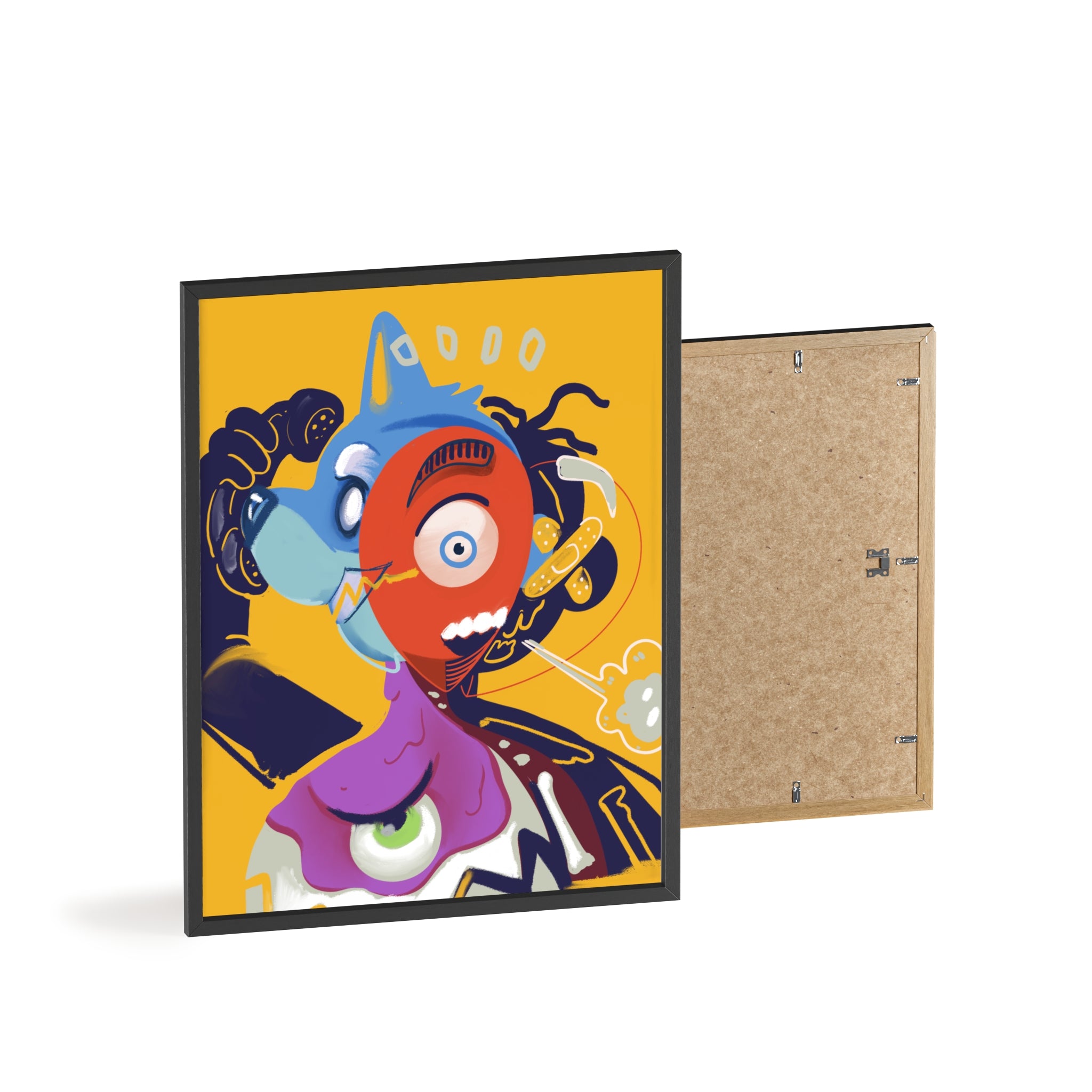 Shadow Talk – Framed Poster