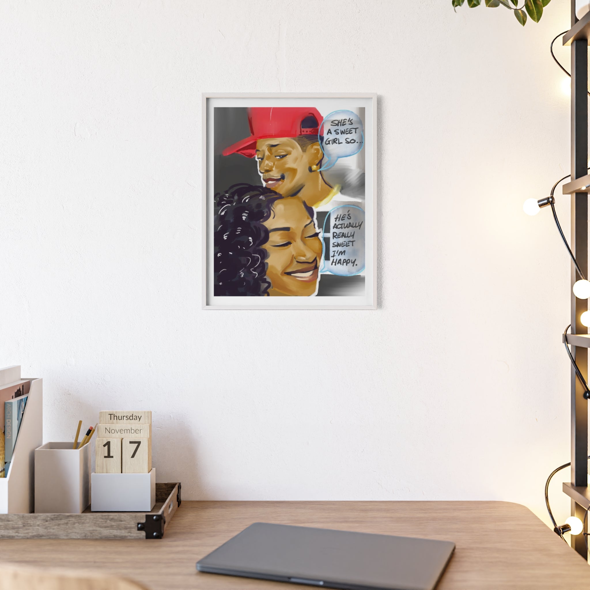 Sweet – Framed Poster