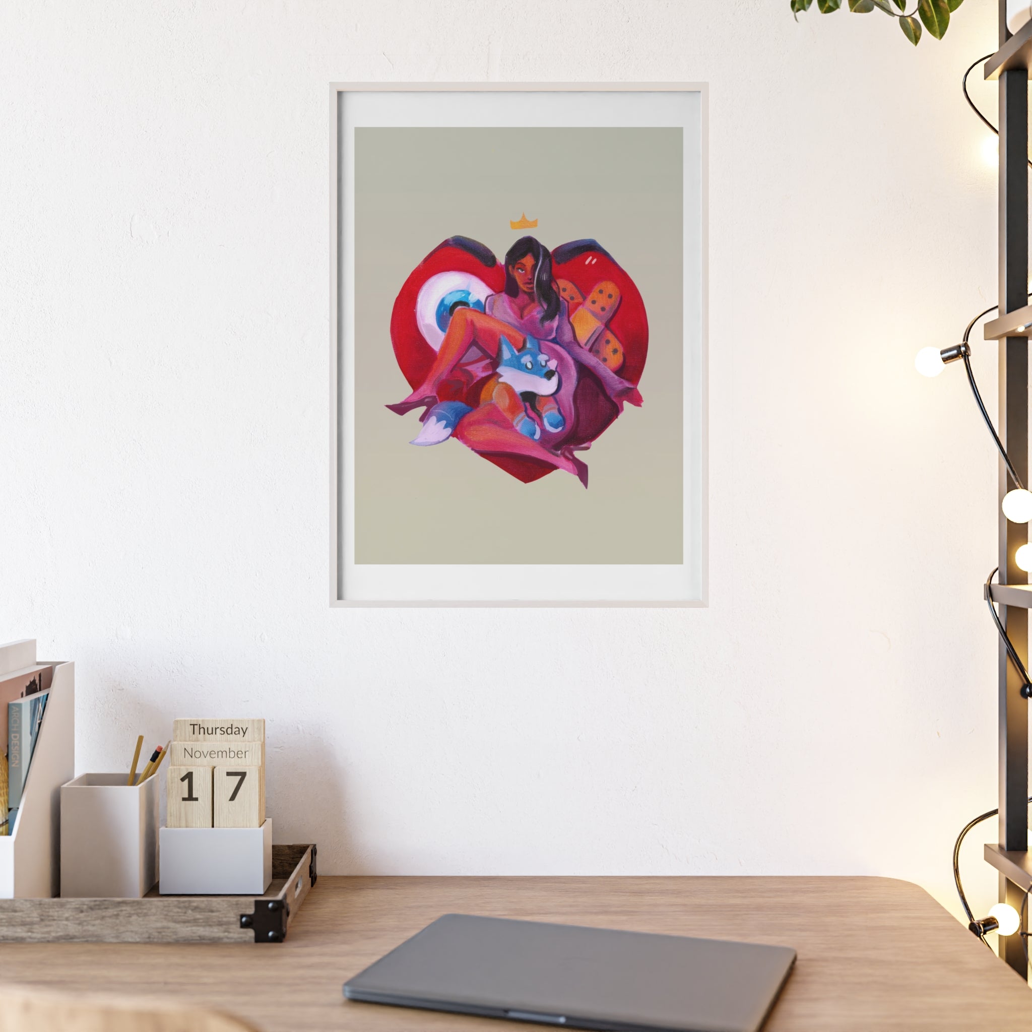 Work of Art – Framed Poster