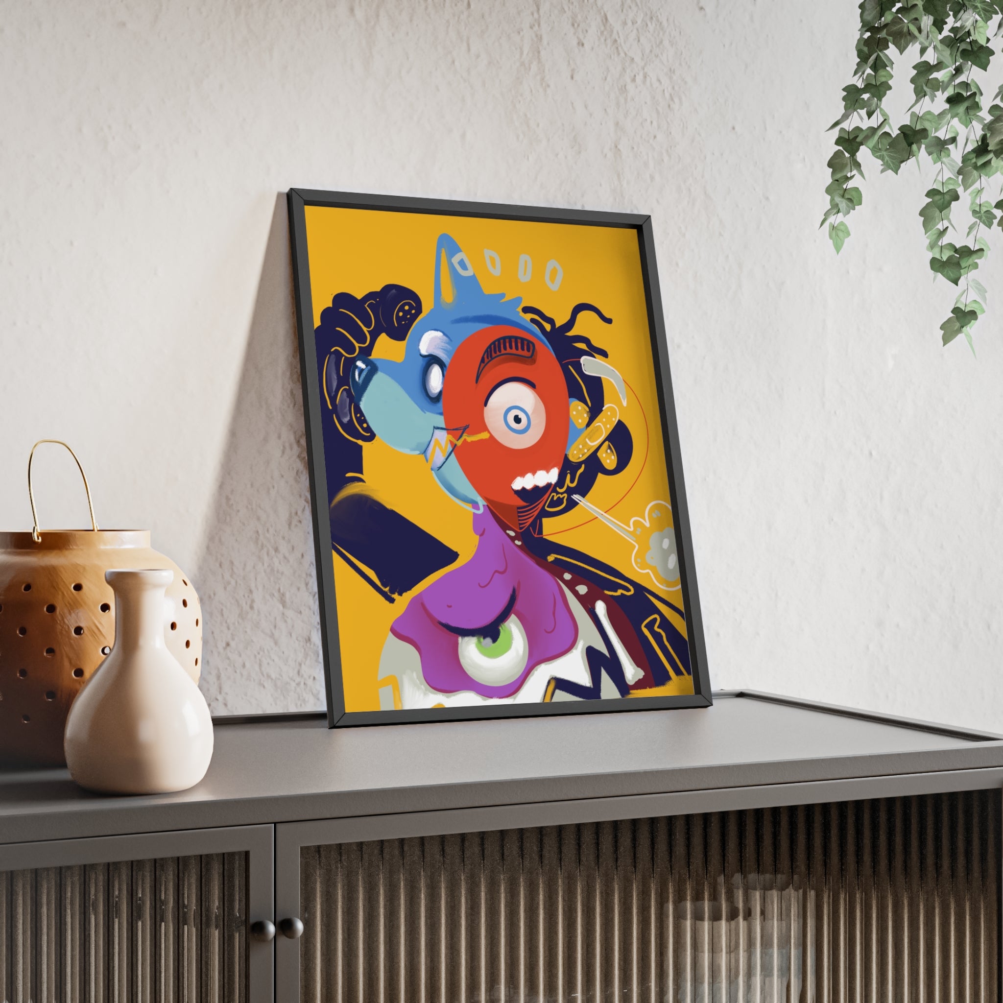 Shadow Talk – Framed Poster