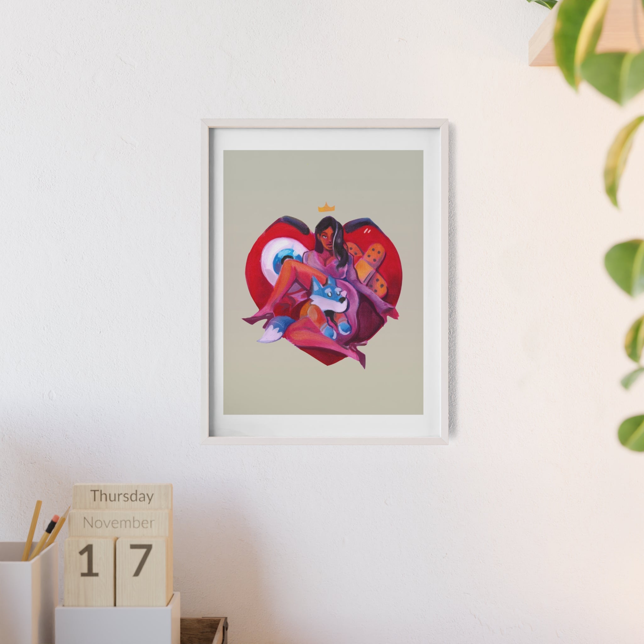 Work of Art – Framed Poster