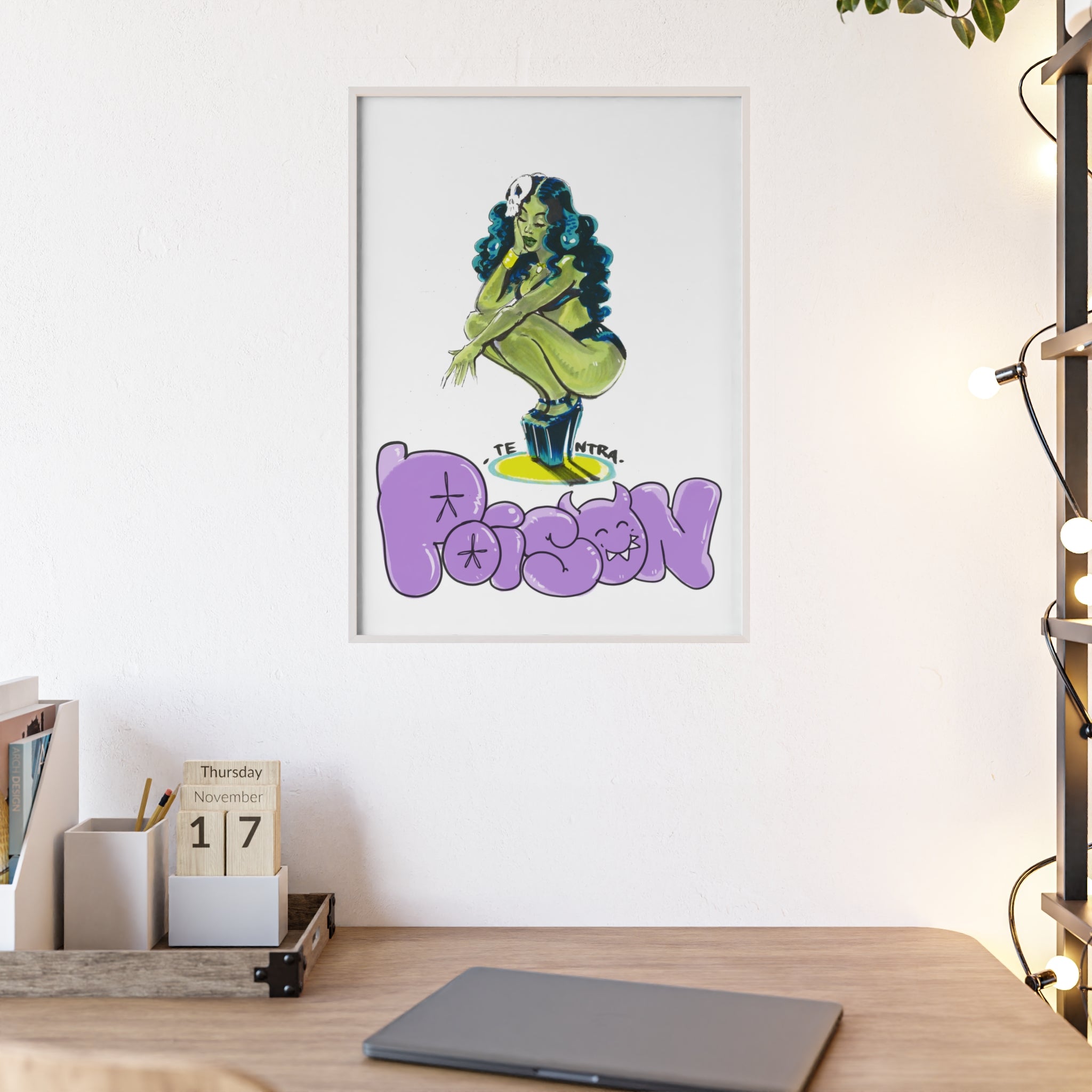 Poison – Framed Poster