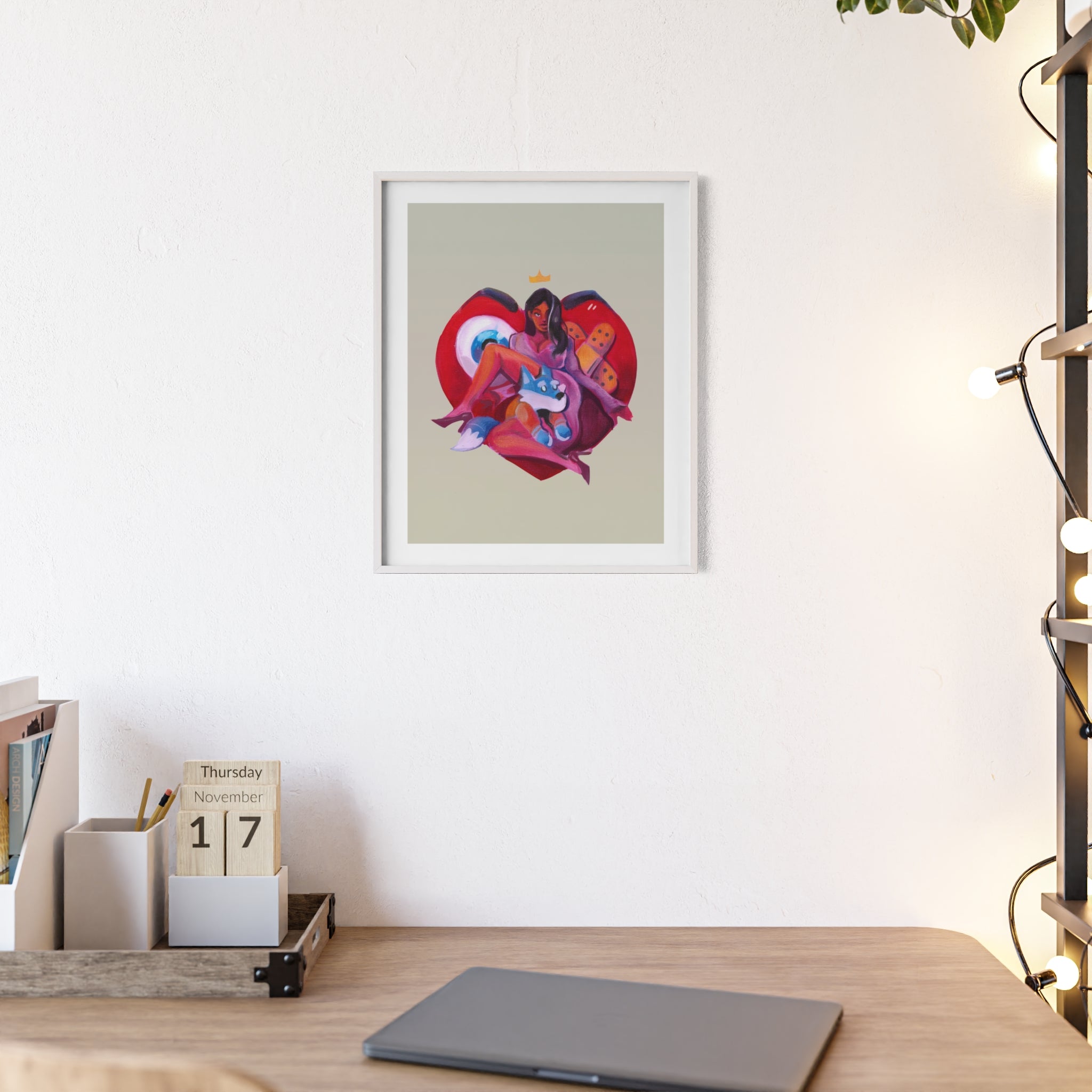 Work of Art – Framed Poster