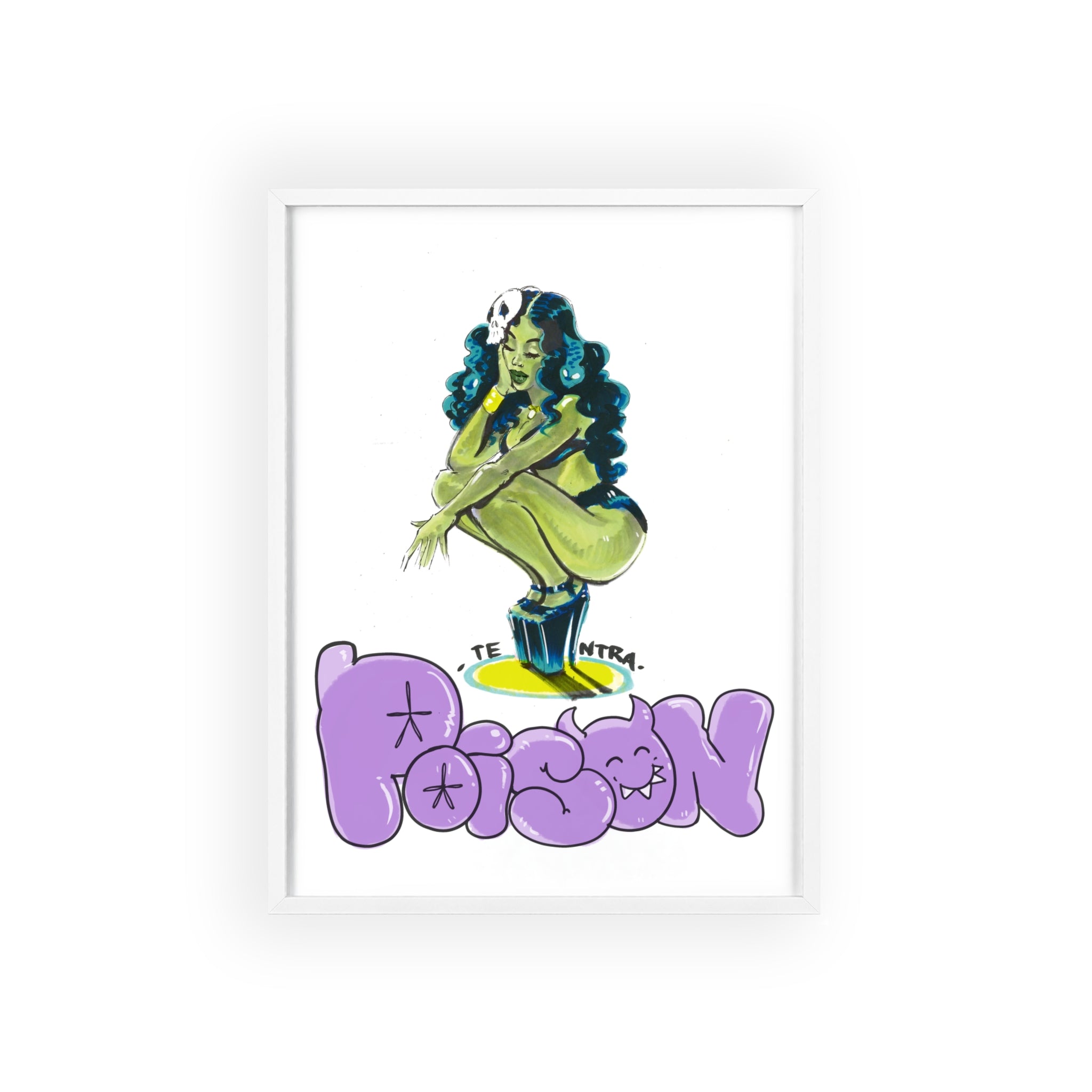 Poison – Framed Poster