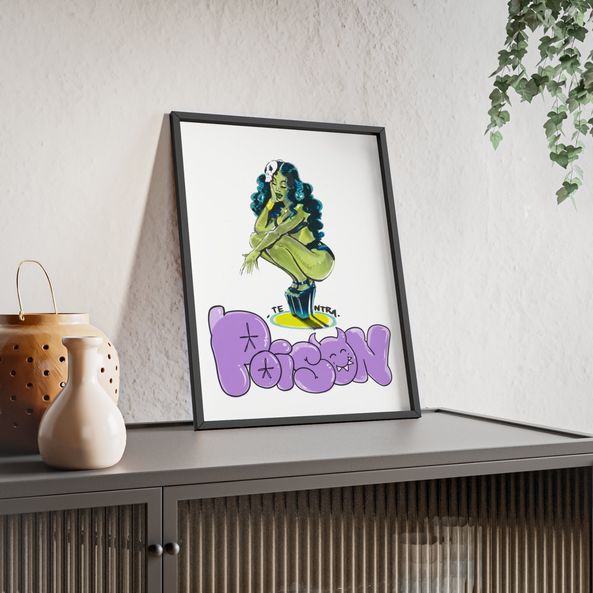 Poison – Framed Poster