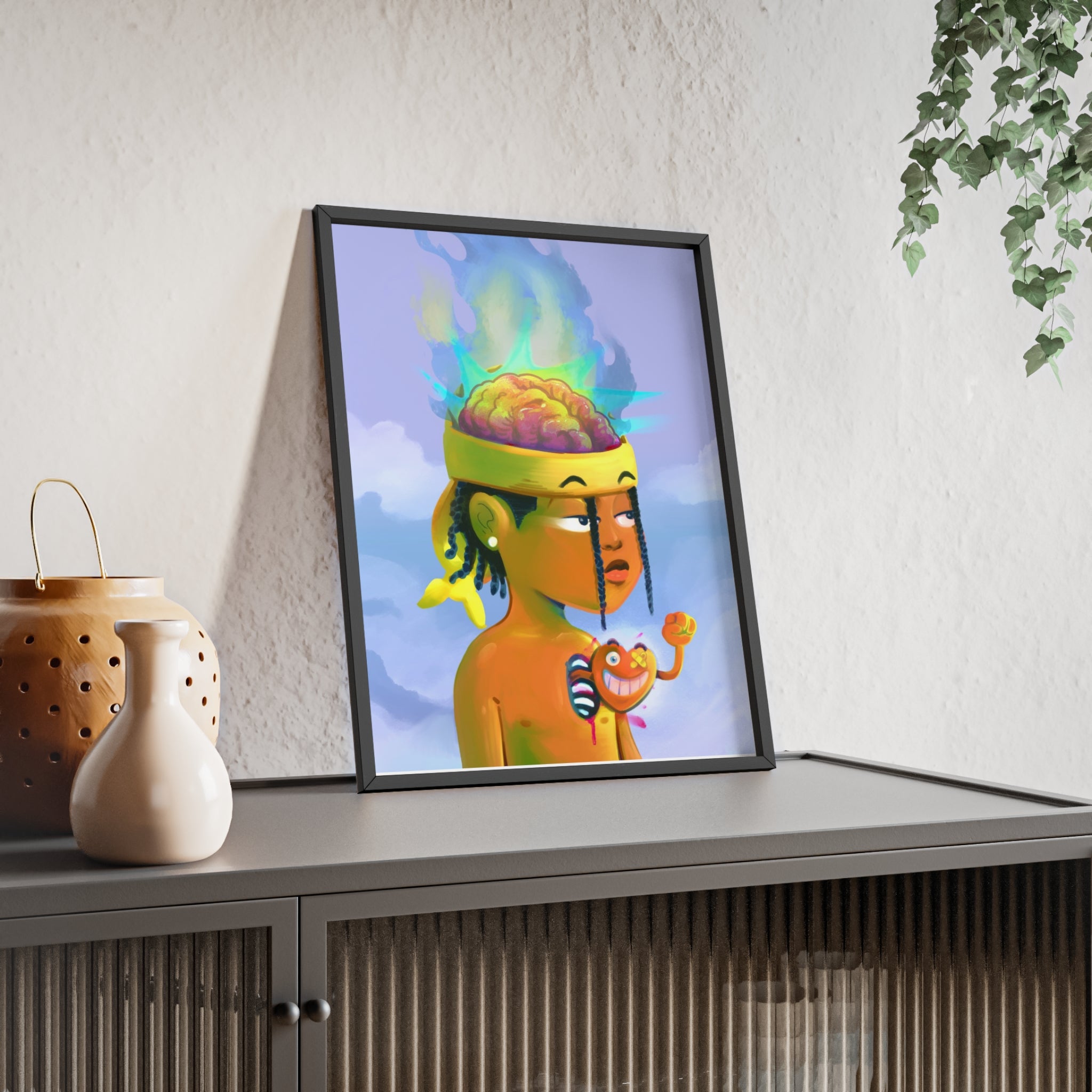 Apathy – Framed Poster