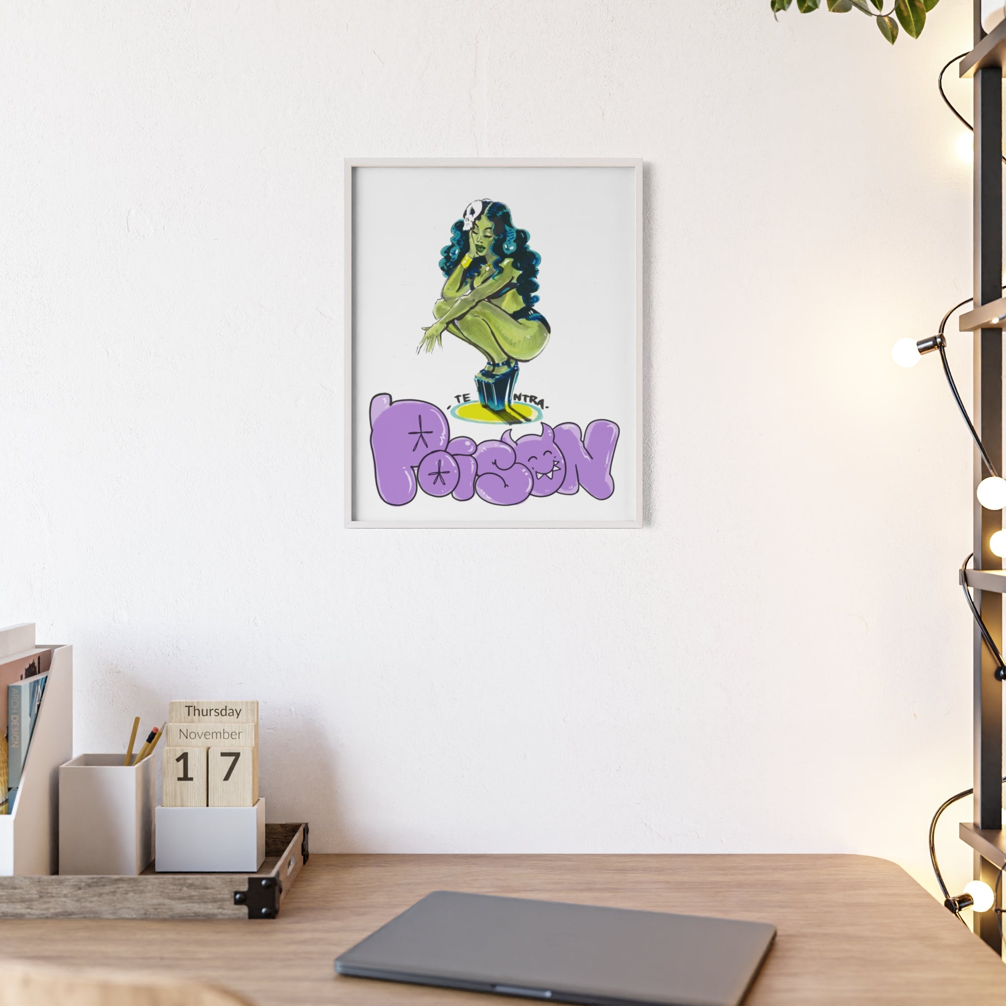 Poison – Framed Poster
