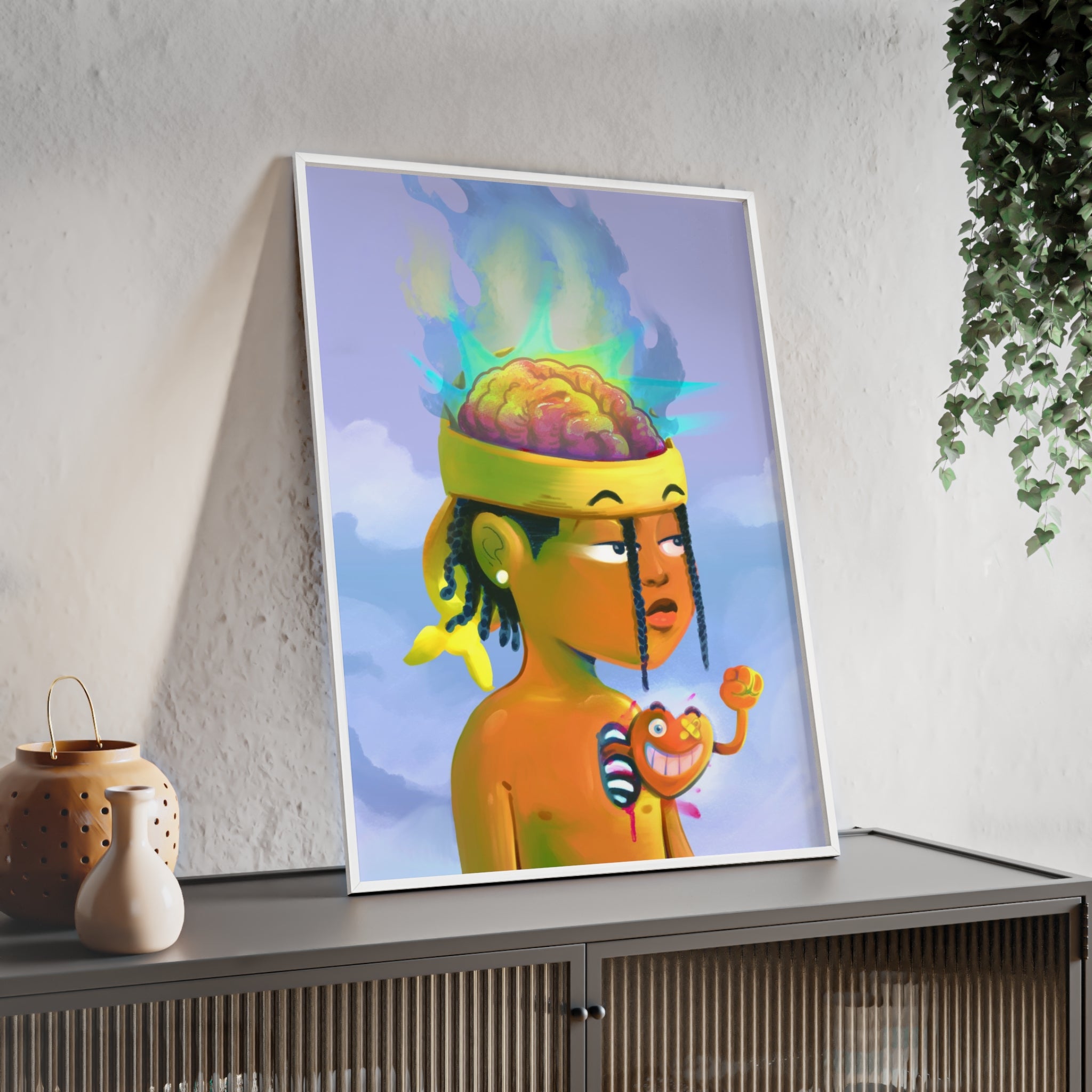 Apathy – Framed Poster