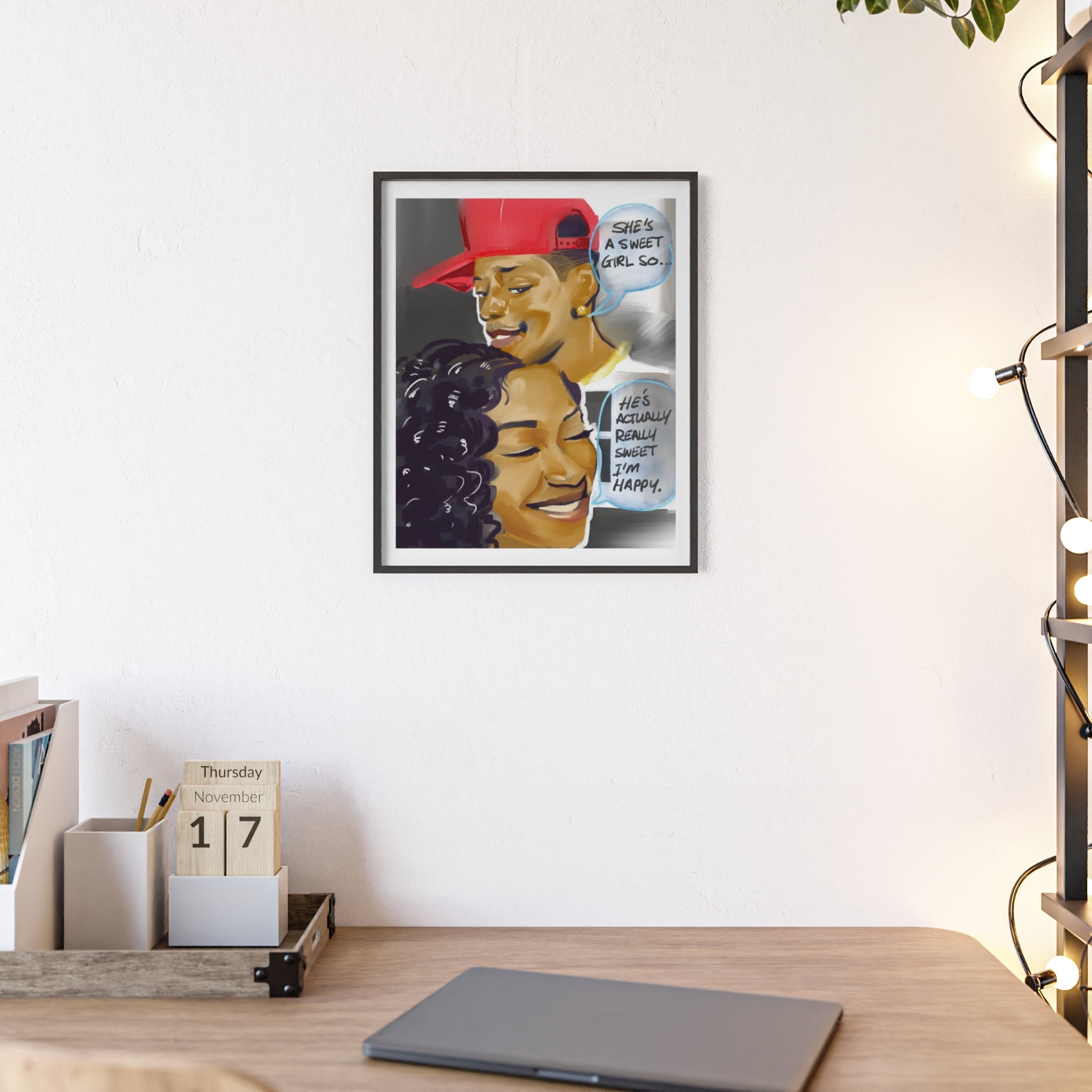 Sweet – Framed Poster