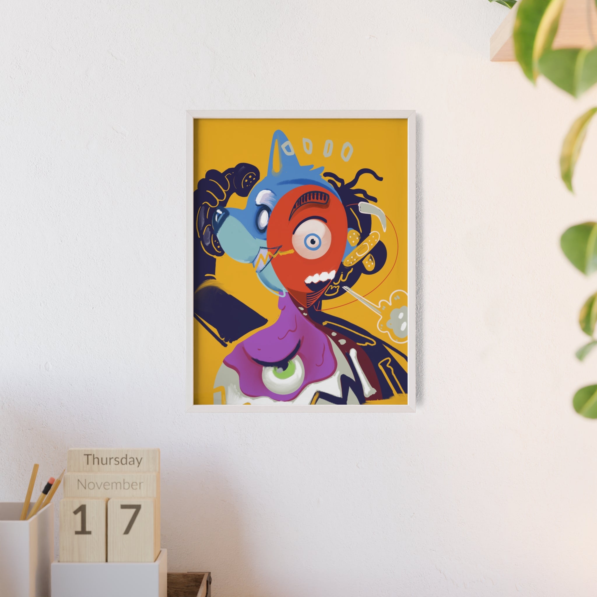 Shadow Talk – Framed Poster