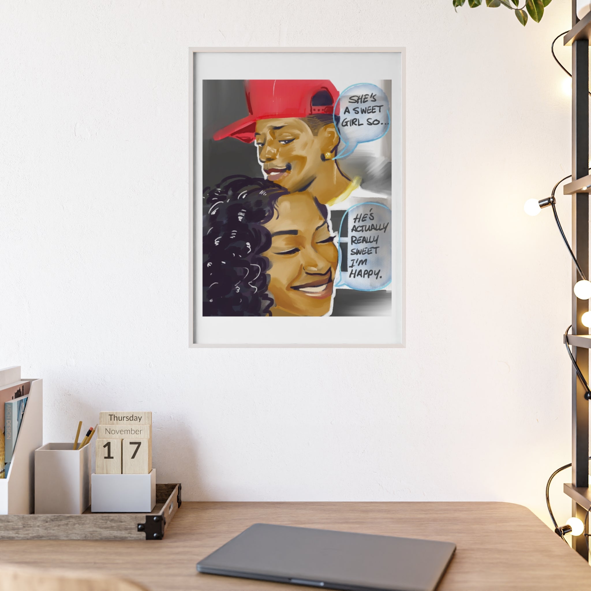 Sweet – Framed Poster
