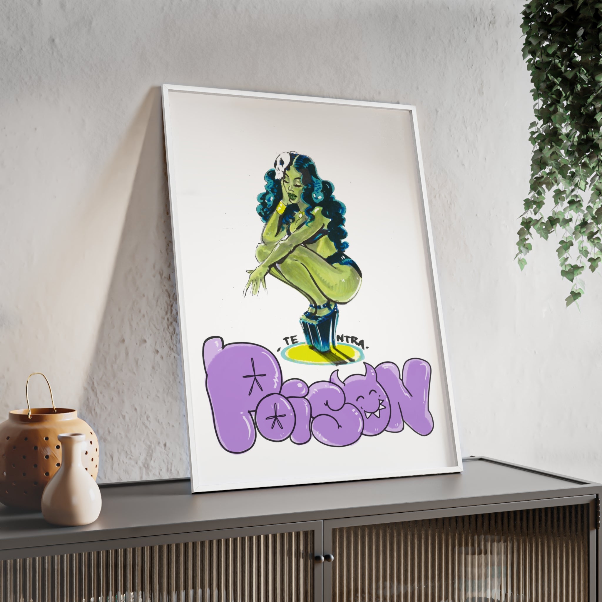 Poison – Framed Poster