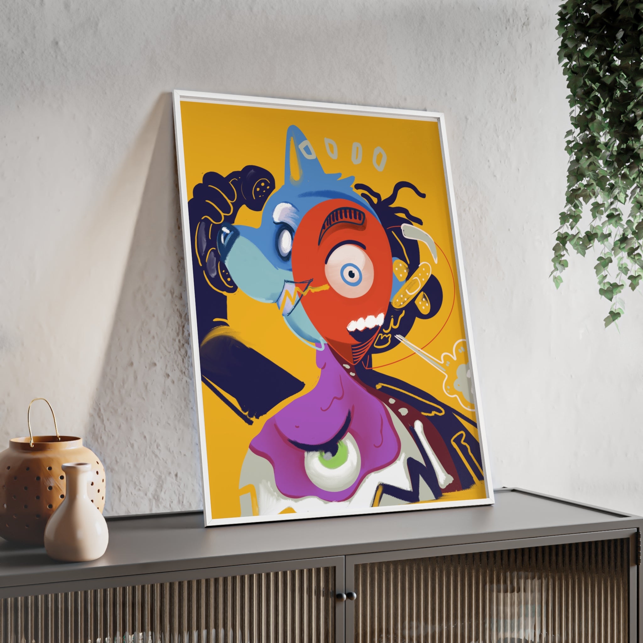 Shadow Talk – Framed Poster