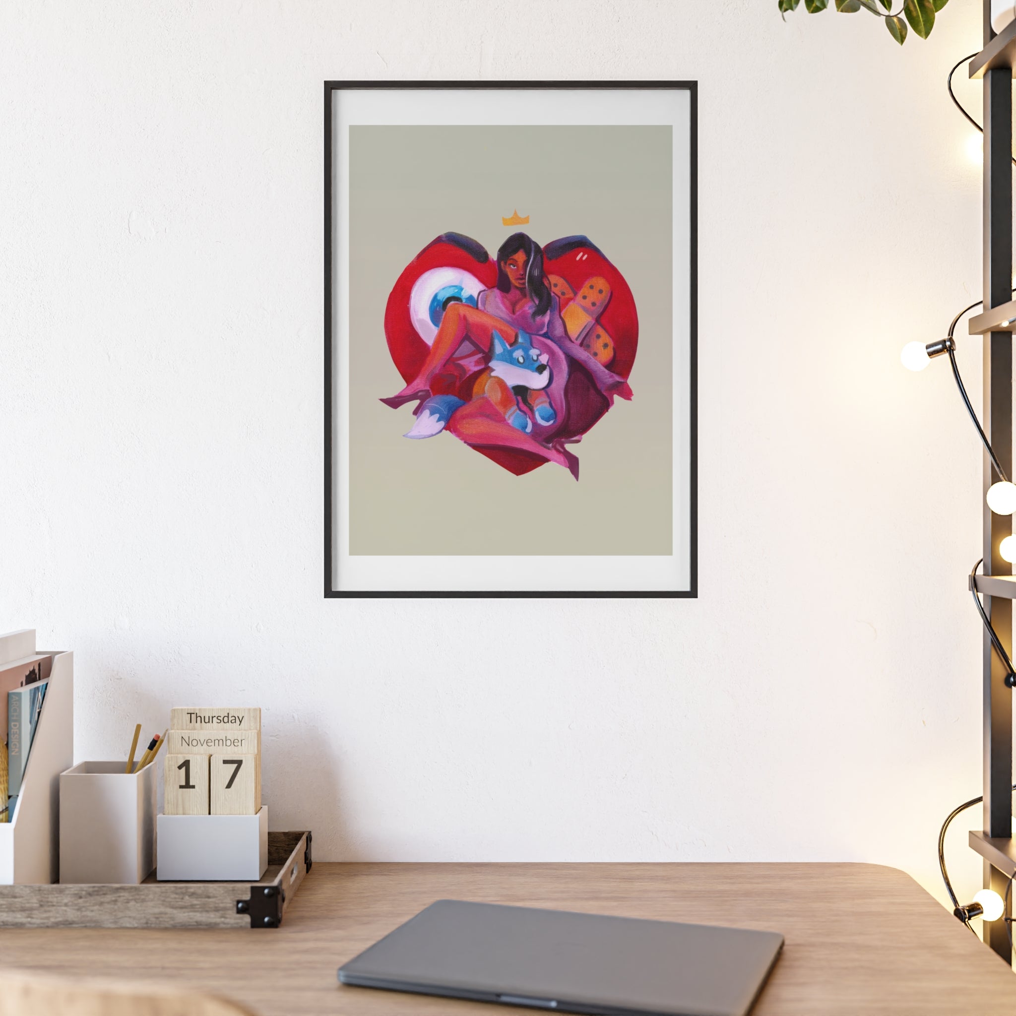 Work of Art – Framed Poster