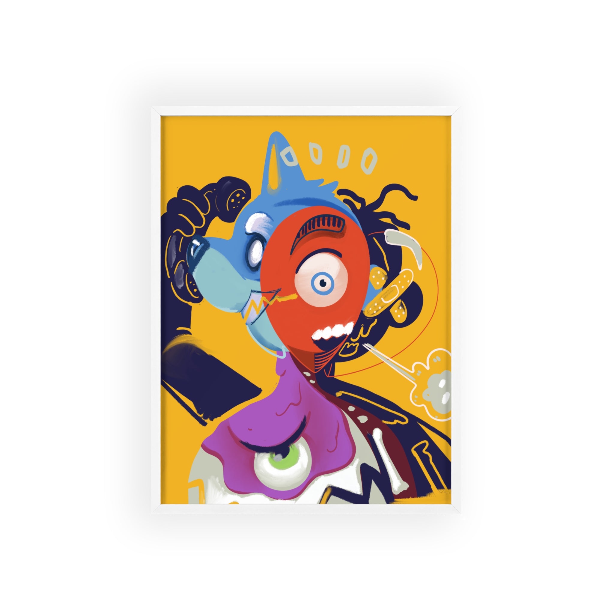 Shadow Talk – Framed Poster