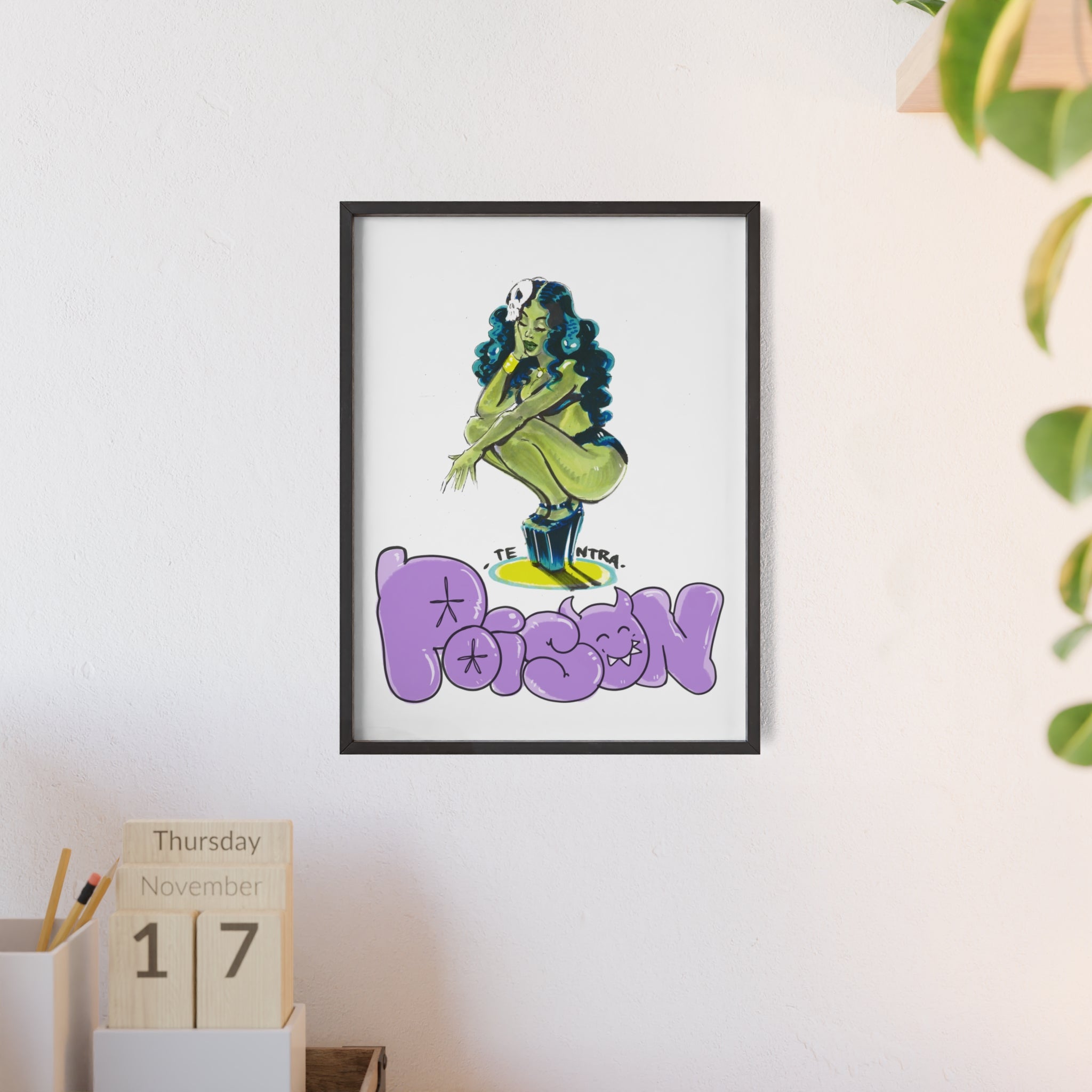 Poison – Framed Poster