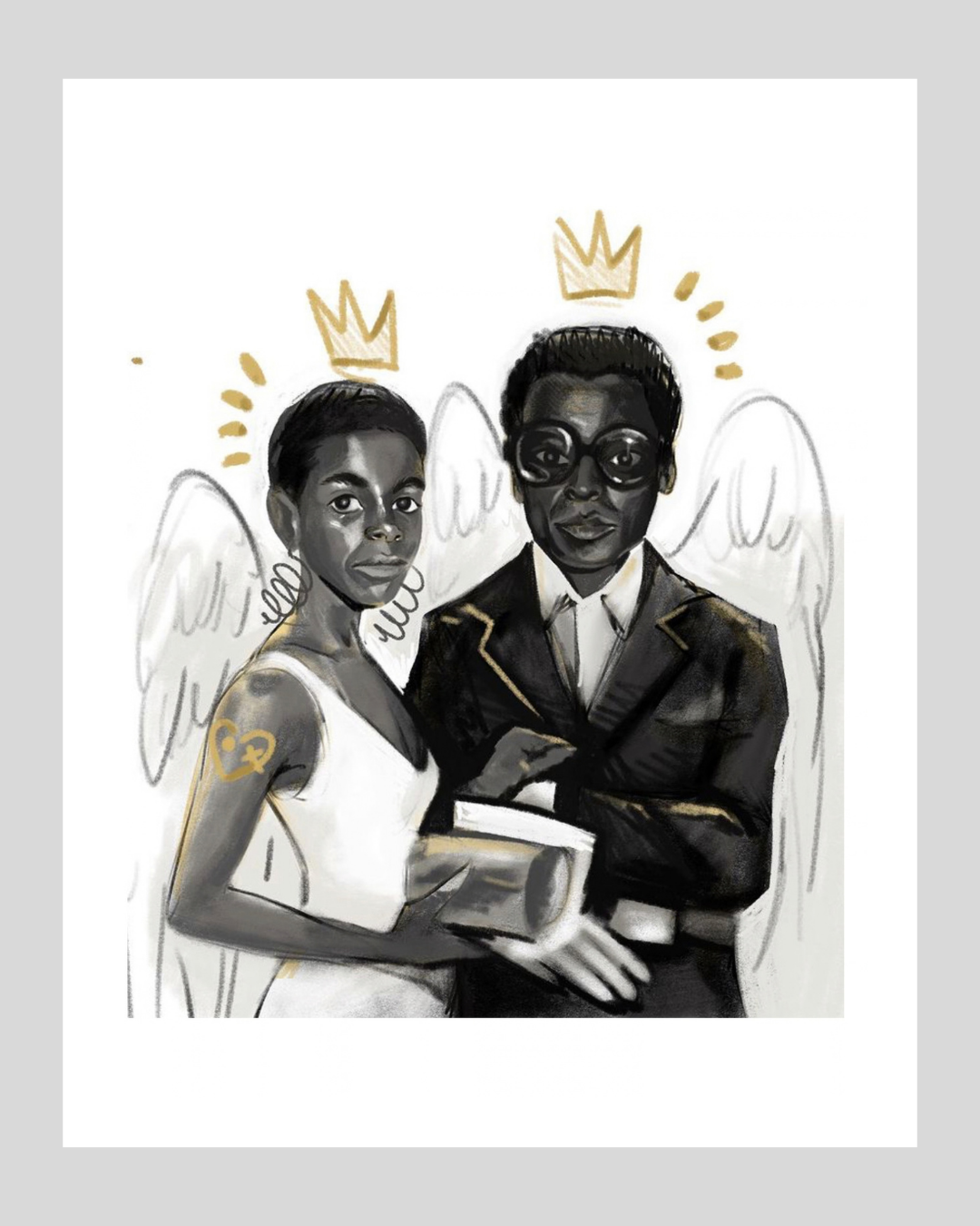 Miles Davis + Cicely Tyson